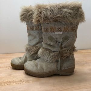 Tecnica Fur boots